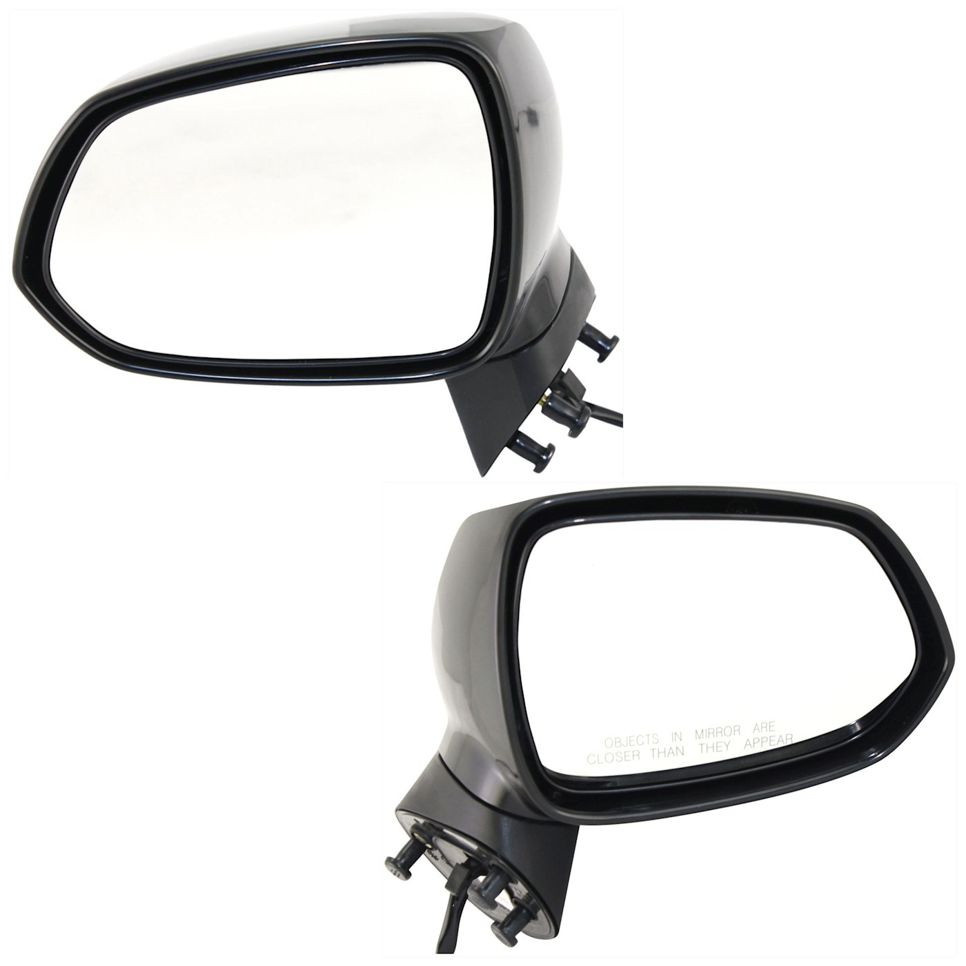 Pair Set of 2 Mirrors  Driver & Passenger Side Left Right for Honda Fit 07-08