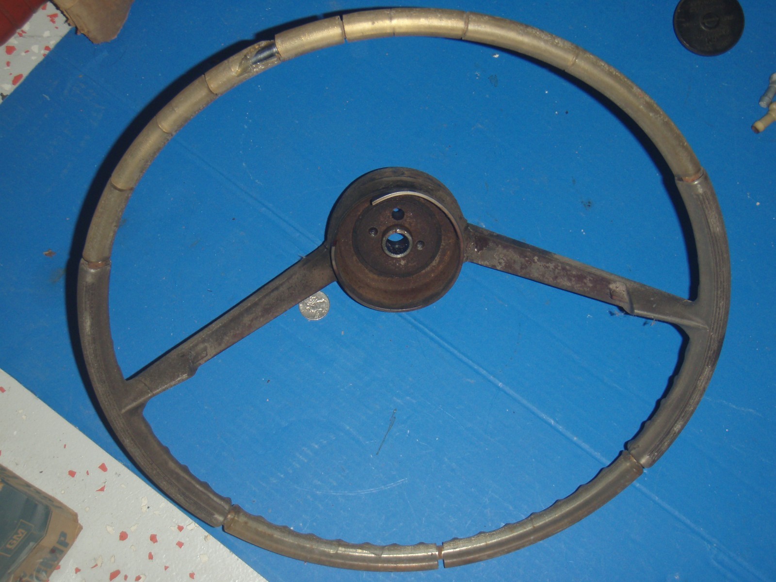 1961 1962 1963 Pontiac 61 62 63 convertible catalina bonneville Steering Wheel 1961 1962 1963 Pontiac 61 62 63 convertible catalina bonneville Steering Wheel