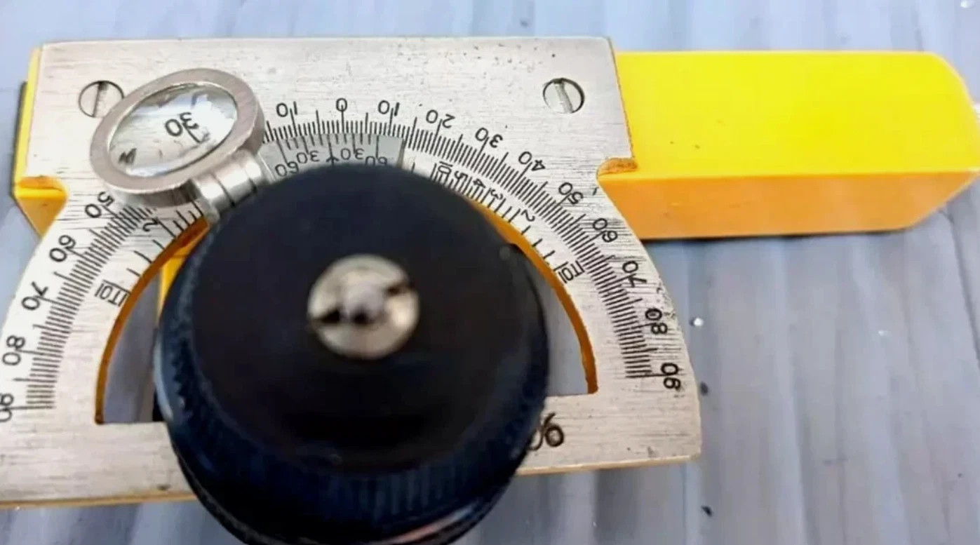 Abney Level Clinometer Percent & Degree Slope Gauge Survey Tool Compact