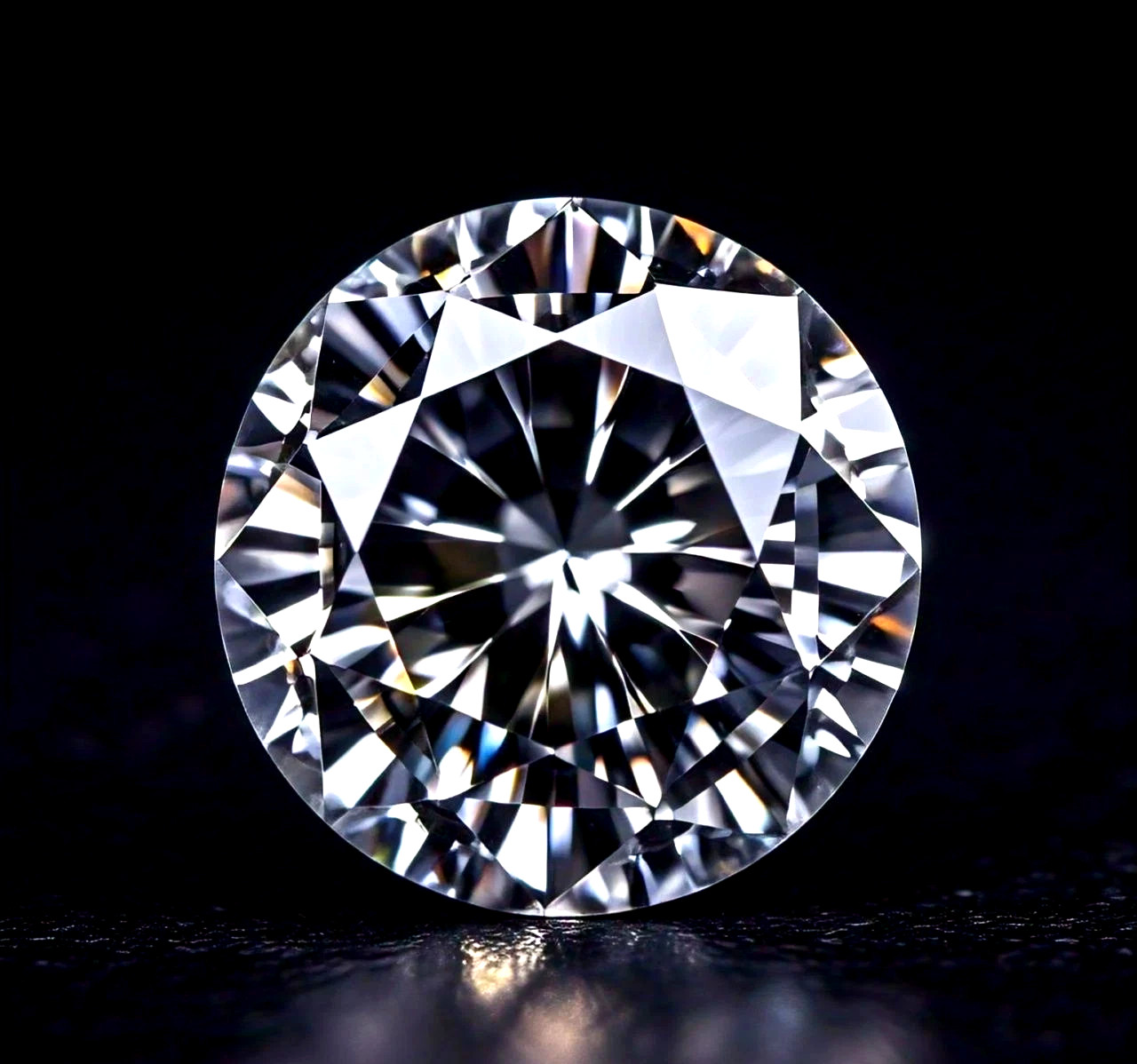 3 Ct Round Cut  Lab grown Natural D Color Loose CVD Diamond VVS1 Certified