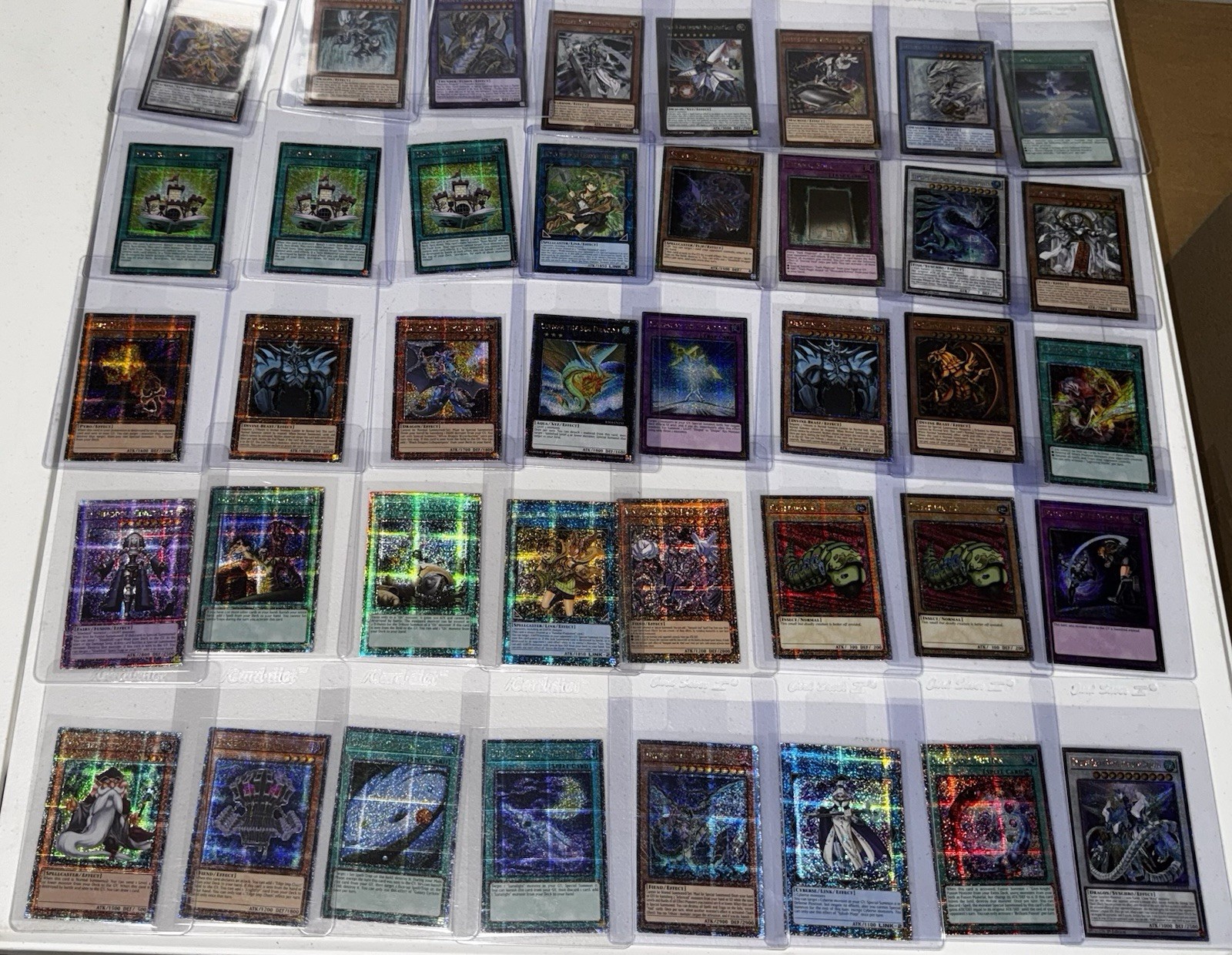 Huge Lot Of 210 Yugioh Quarter Century 1st Edition 25th Anniversary Cards Huge Lot Of 210 Yugioh Quarter Century 1st Edition 25th Anniversary Cards