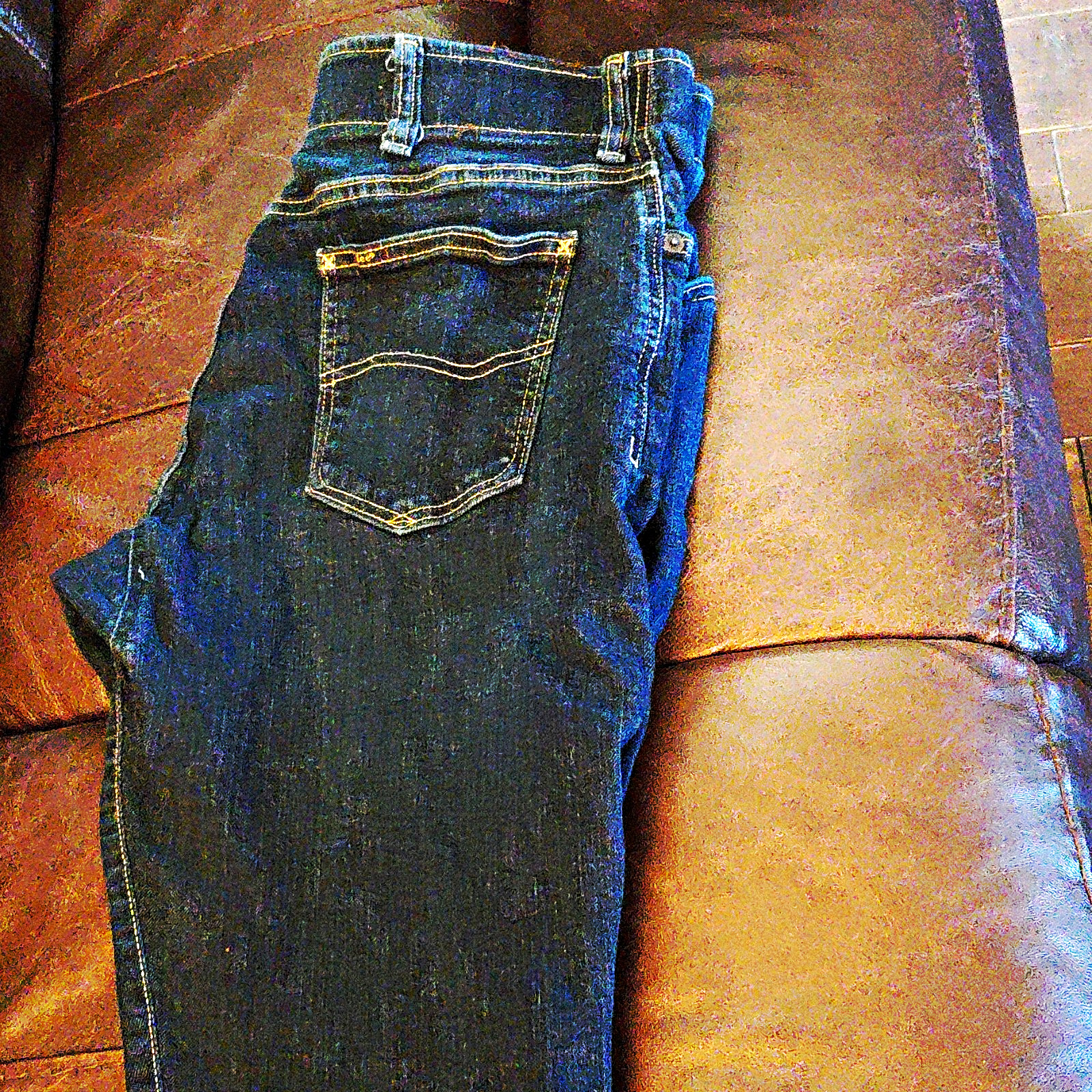 Lee Extreme Motion Men’s Dark Wash Blue Denim Jeans Straight Fit Tapered Leg Lee Extreme Motion Men’s Dark Wash Blue Denim Jeans Straight Fit Tapered Leg