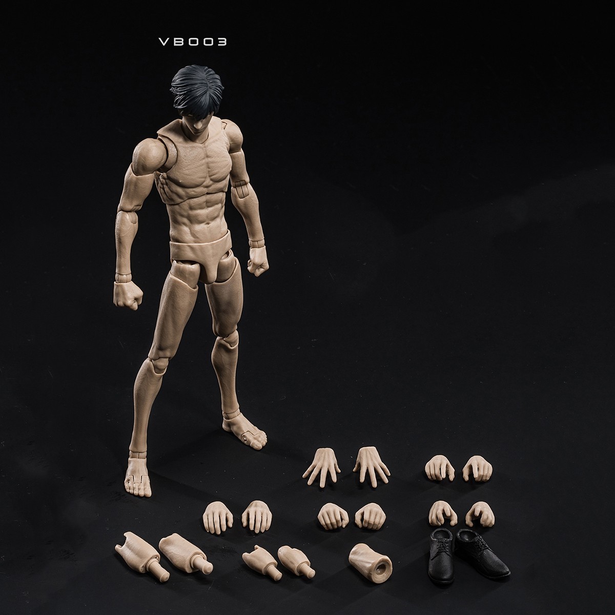 1:12 VTOYS X BMS VB003 Male Flexible Action Figure Jointed Body & Head Model Toy 1:12 VTOYS X BMS VB003 Male Flexible Action Figure Jointed Body & Head Model Toy
