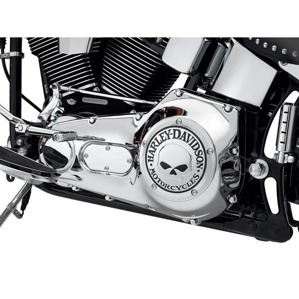 Harley NEW OEM ORIGINAL Willie G Skull Derby cover Twin Cam 