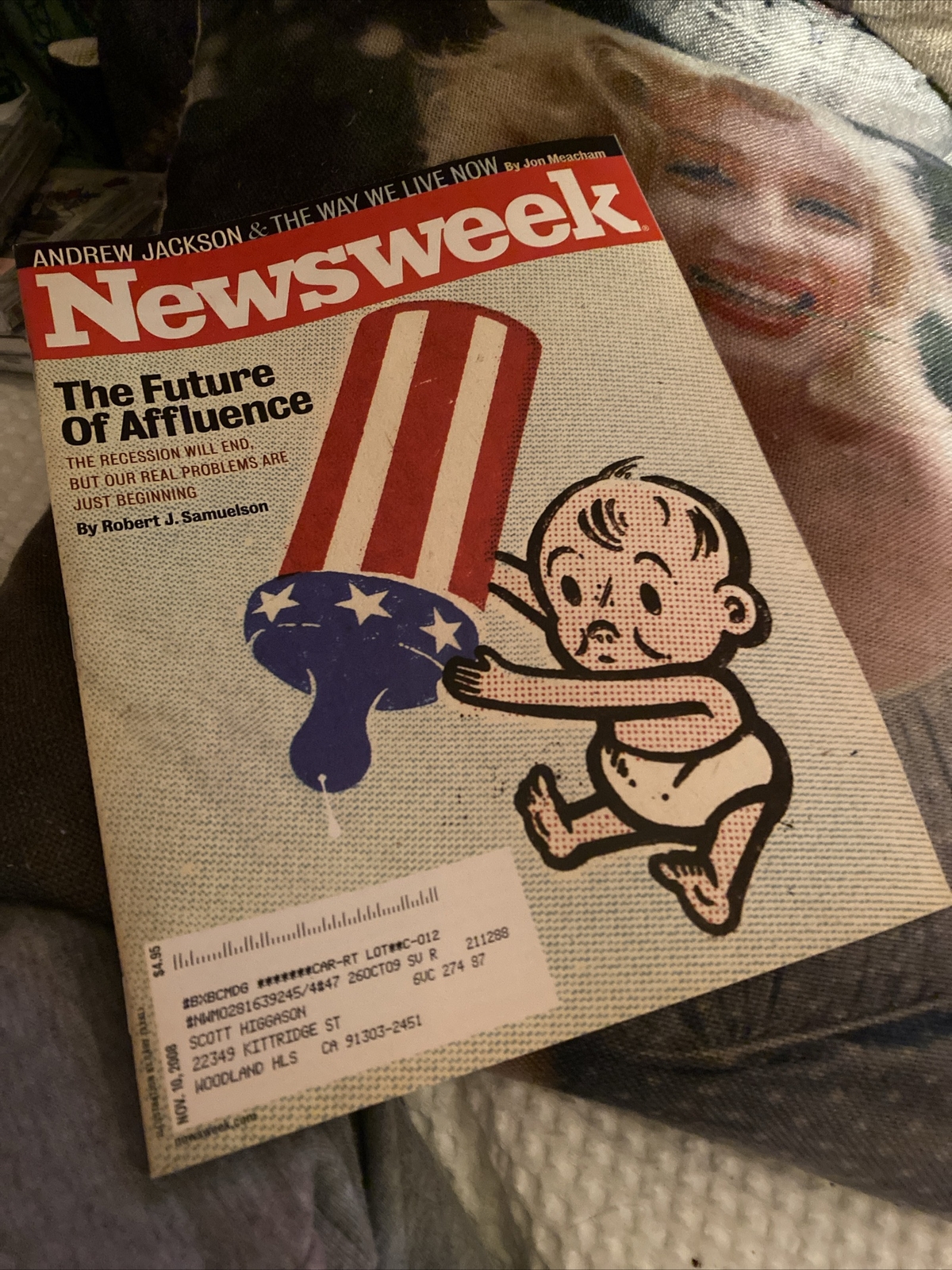 NEWSWEEK MAGAZINE Nov. 10, 2008 back issue NEWSWEEK MAGAZINE Nov. 10, 2008 back issue