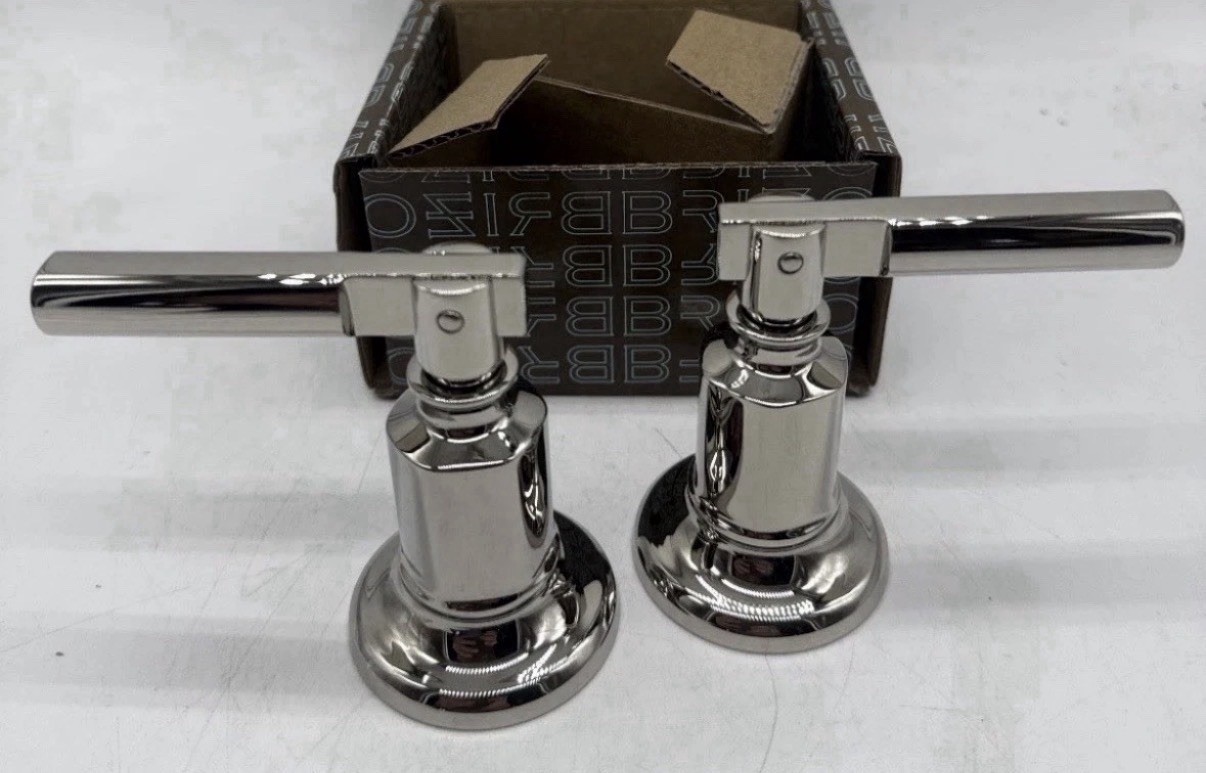 Brizo Invari HL5376 Widespread Lavatory Lever Handle, Polished Nickel