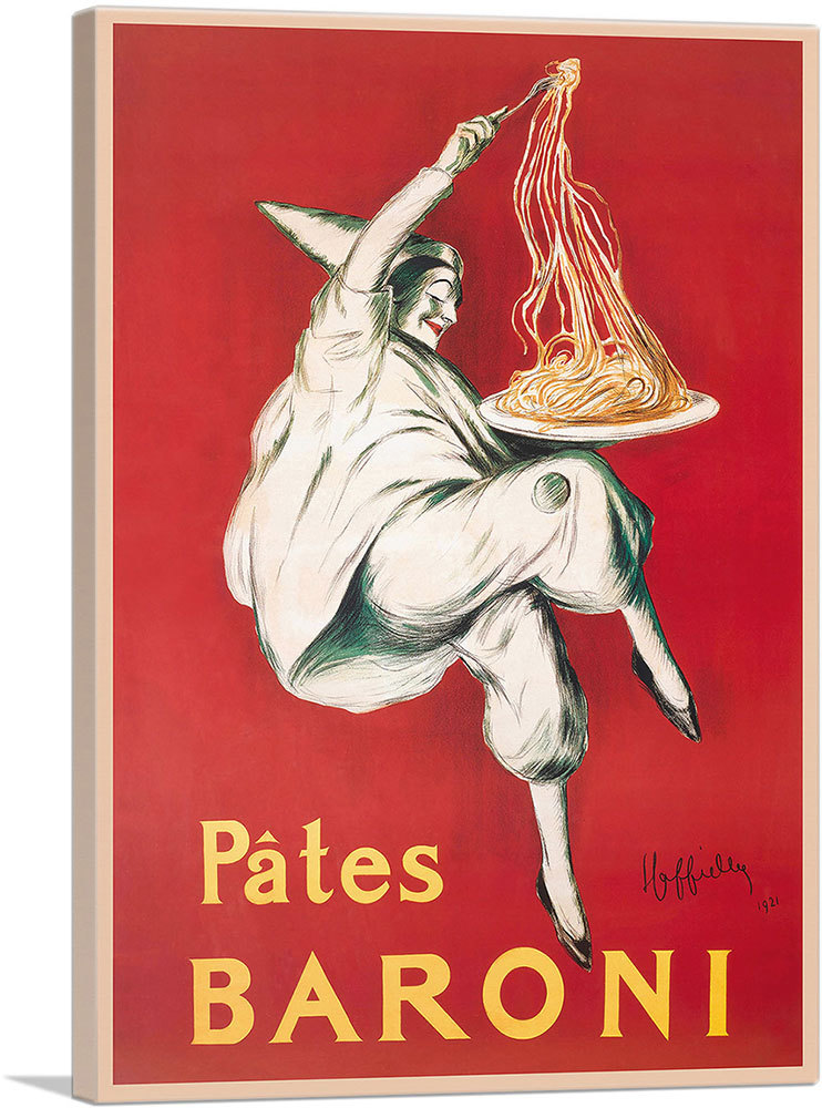ARTCANVAS Pates Baroni 1921 Canvas Art Print by Leonetto Cappiello