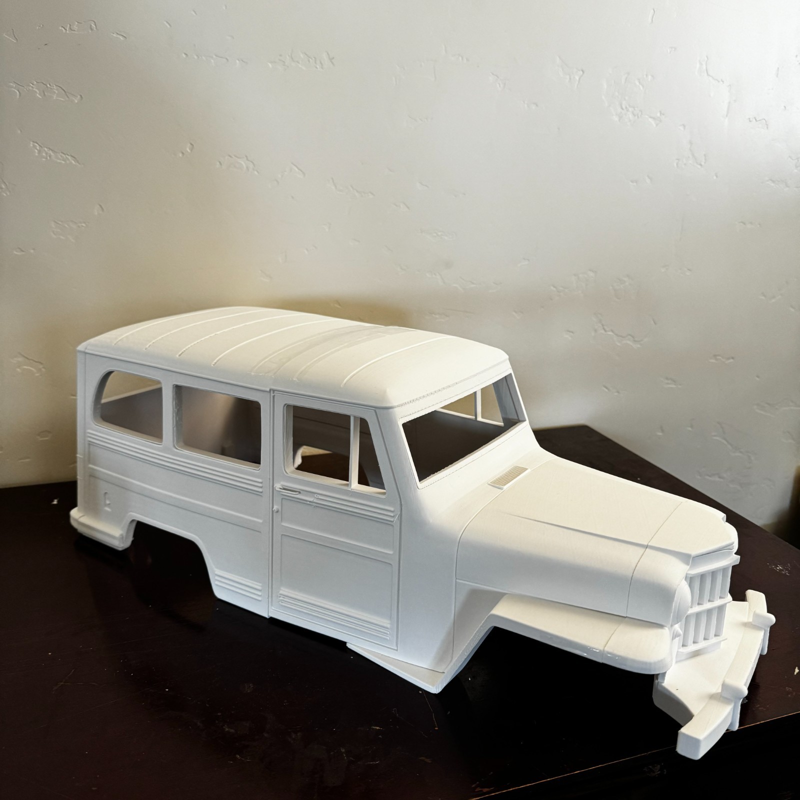 3D Printed RC Body/shell 1/10 Willys wagon