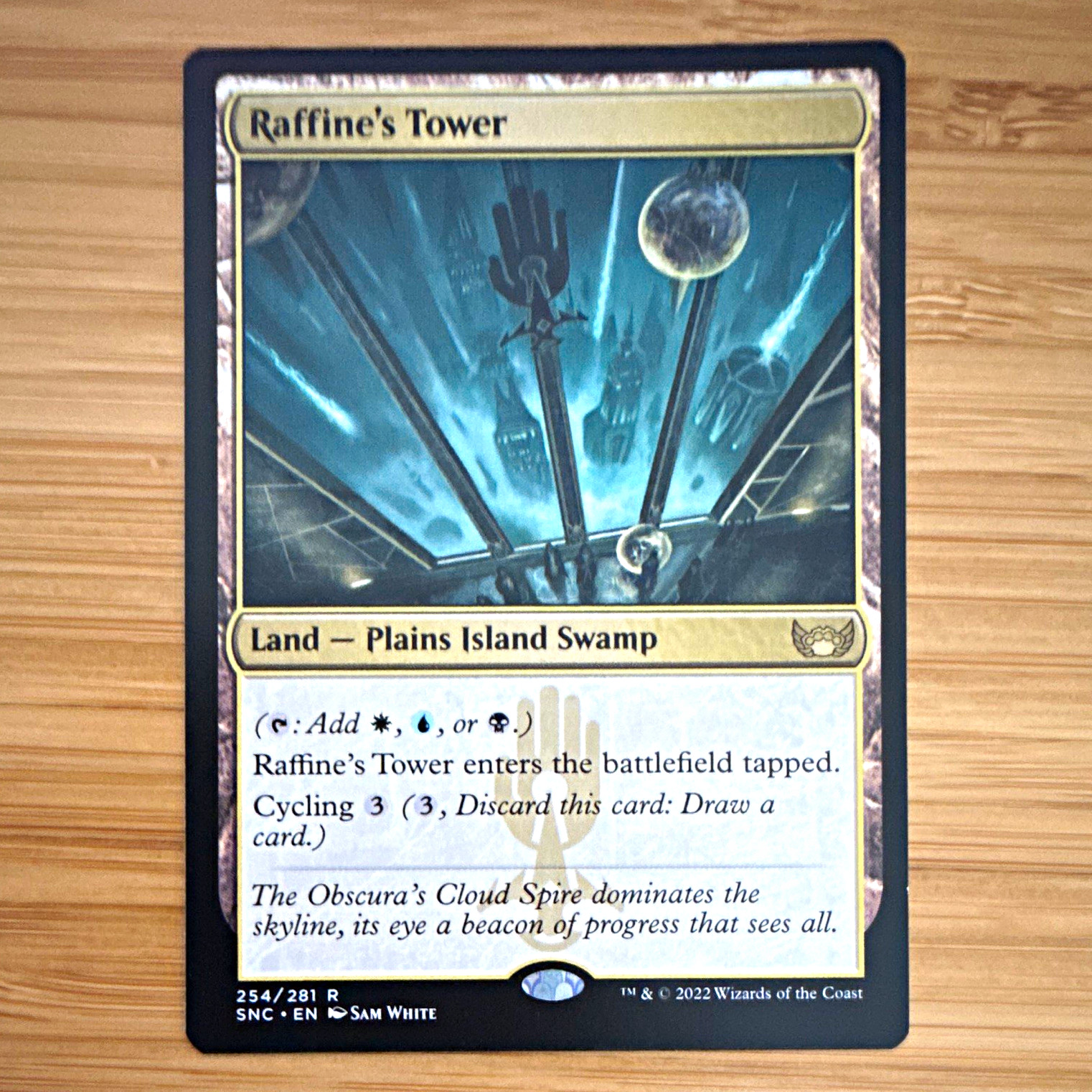 Wizards of the Coast MTG Raffine's Tower SNC Rare EN 254/281 Wizards of the Coast MTG Raffine's Tower SNC Rare EN 254/281