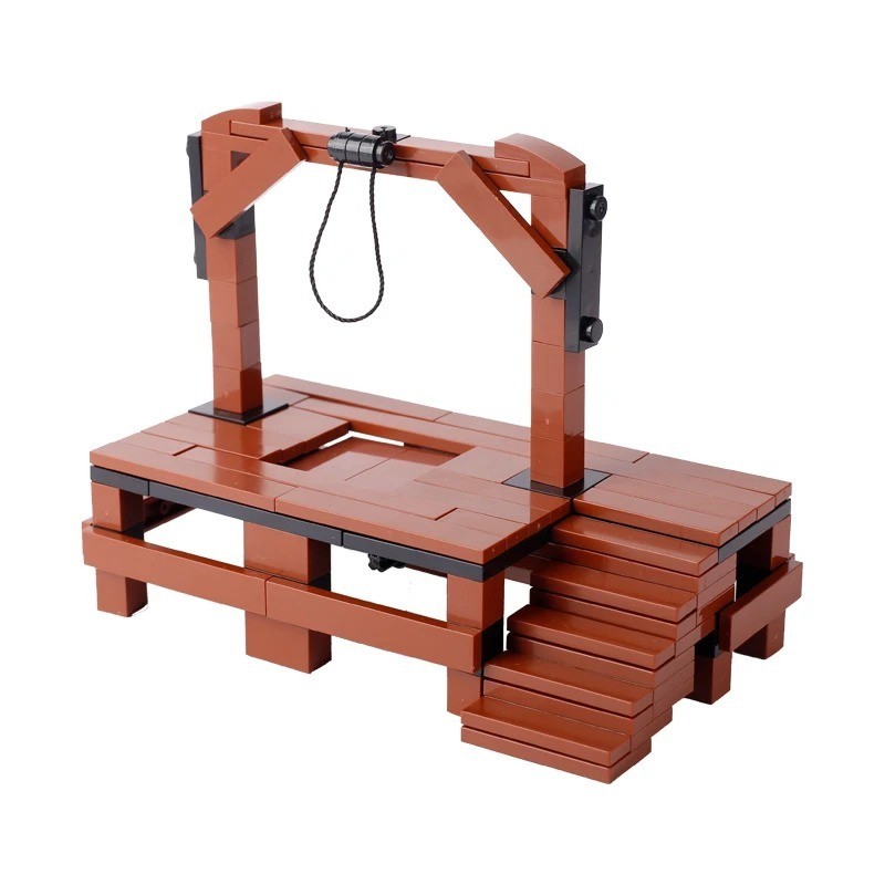 MOC Medieval Torture - Gallows, Cage, Chopping Block - BUNDLE & SAVE