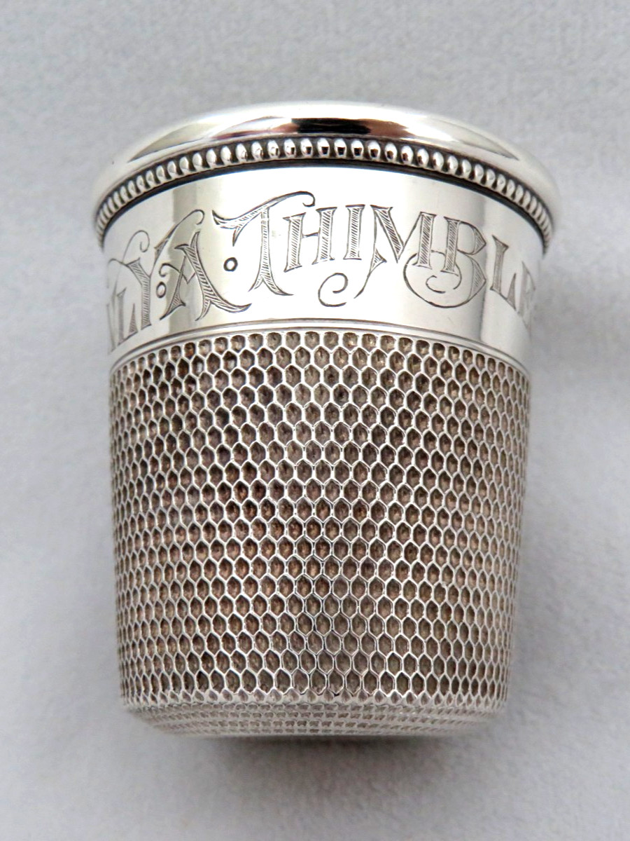 Vintage Thomae Sterling Silver Shot Glass  \