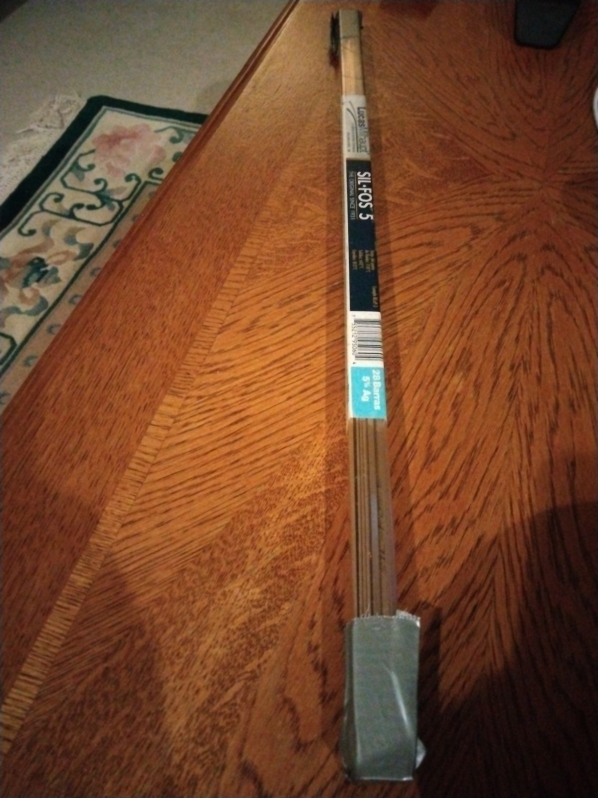 Lucas-Milhaupt SIL FOS 5 29 Rods - 95060 One Rods Extra From Previous Box. Lucas-Milhaupt SIL FOS 5 29 Rods - 95060 One Rods Extra From Previous Box.