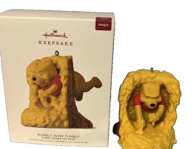 2018 Hallmark Keepsake Ornament Rumbly In My Tumbly Winnie the Pooh New In Box 2018 Hallmark Keepsake Ornament Rumbly In My Tumbly Winnie the Pooh New In Box