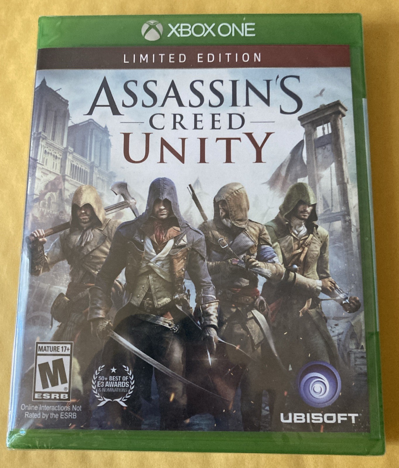 Assassin's Creed: Unity Limited Edition (Microsoft Xbox One, 2014) NEW SEALED Assassin's Creed: Unity Limited Edition (Microsoft Xbox One, 2014) NEW SEALED