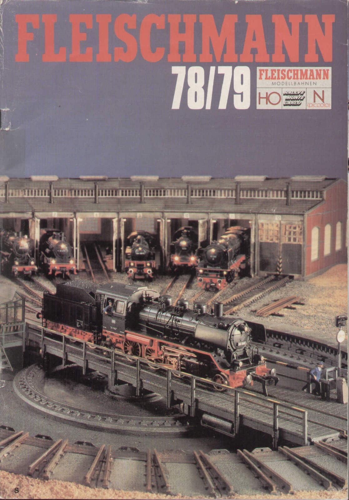 catalogue FLEISCHMANN 1978/79 HO Swedish edition HO N Rally Montecarlo SV cc