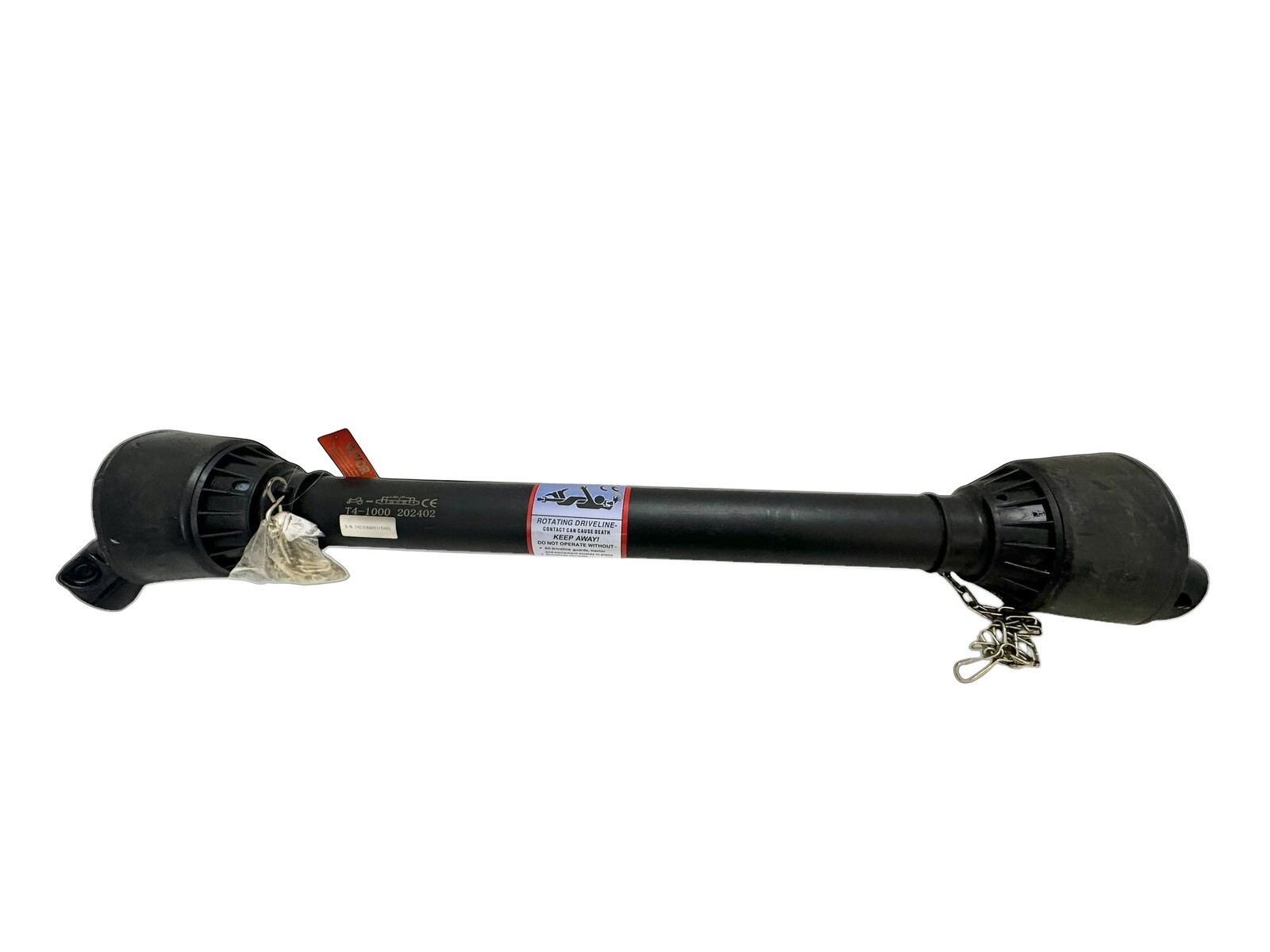 T4-1000 PTO Shaft PTO DriveShaft for Tractor Spline/Round End Black T4-1000 PTO Shaft PTO DriveShaft for Tractor Spline/Round End Black