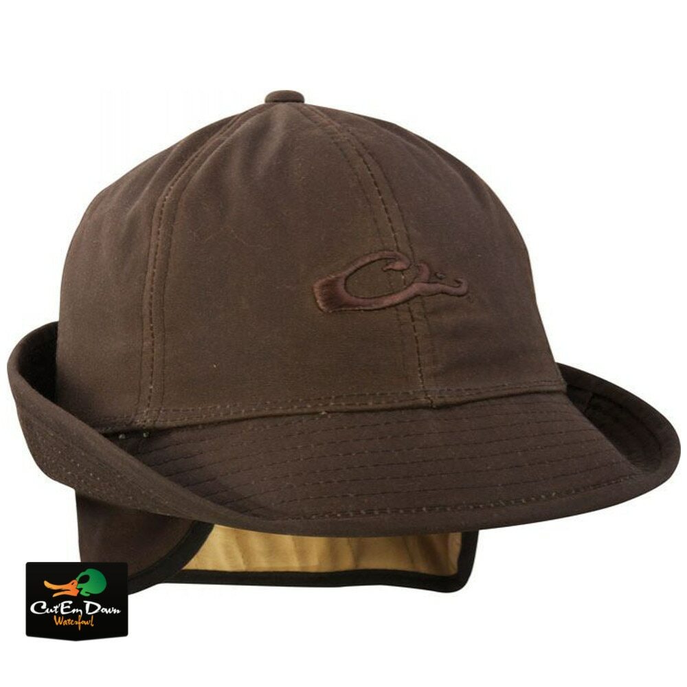 NEW DRAKE WATERFOWL SYSTEMS WAXED COTTON CANVAS JONES HAT NEW DRAKE WATERFOWL SYSTEMS WAXED COTTON CANVAS JONES HAT
