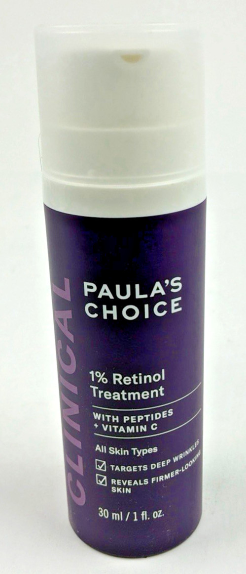 Paula's Choice 1% Retinol Treatment ALL SKIN 1oz Vita C Peptides Paula's Choice 1% Retinol Treatment ALL SKIN 1oz Vita C Peptides