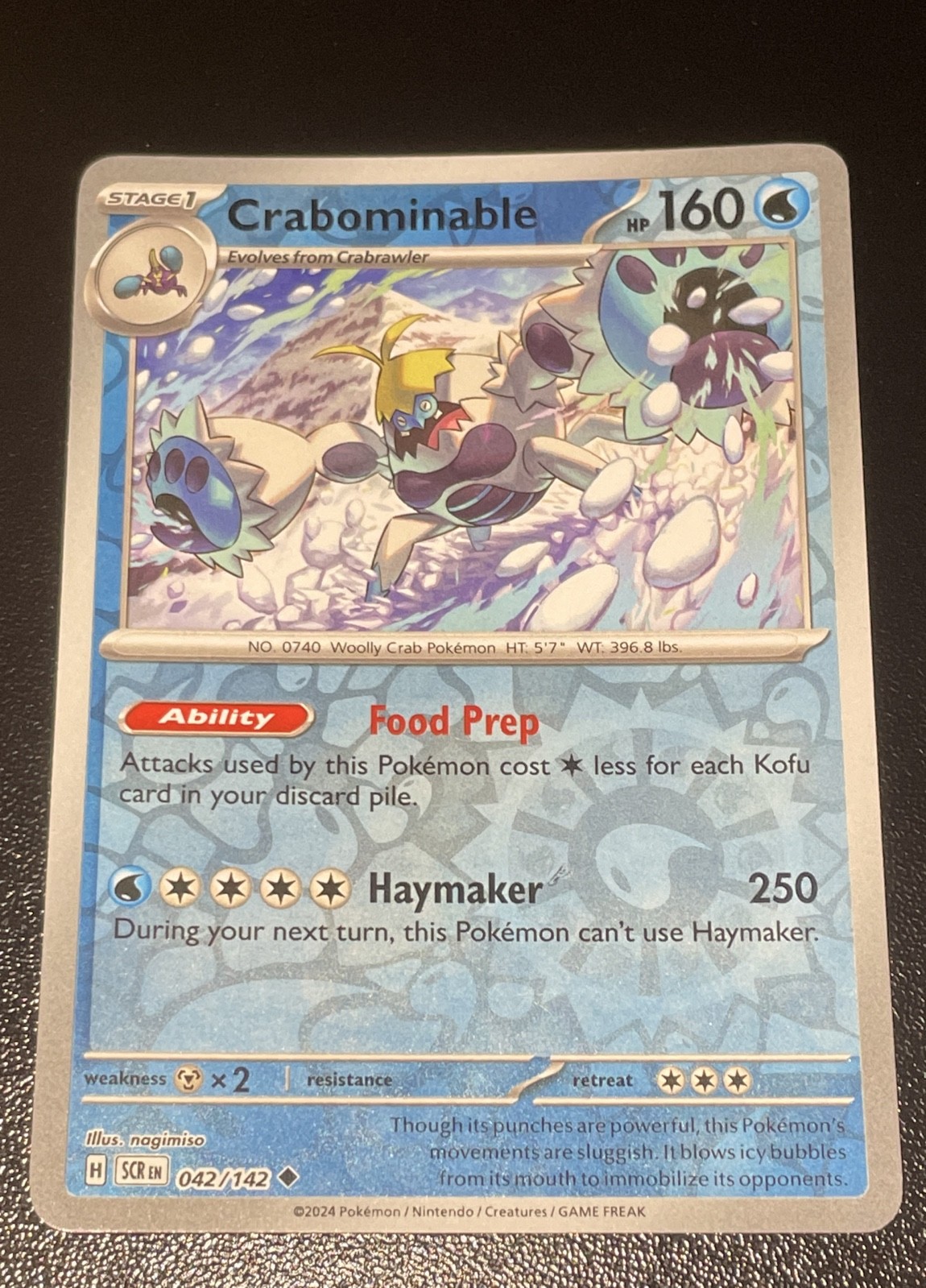 Crabominable 042/142 Sv07: Stellar Crown Regular
