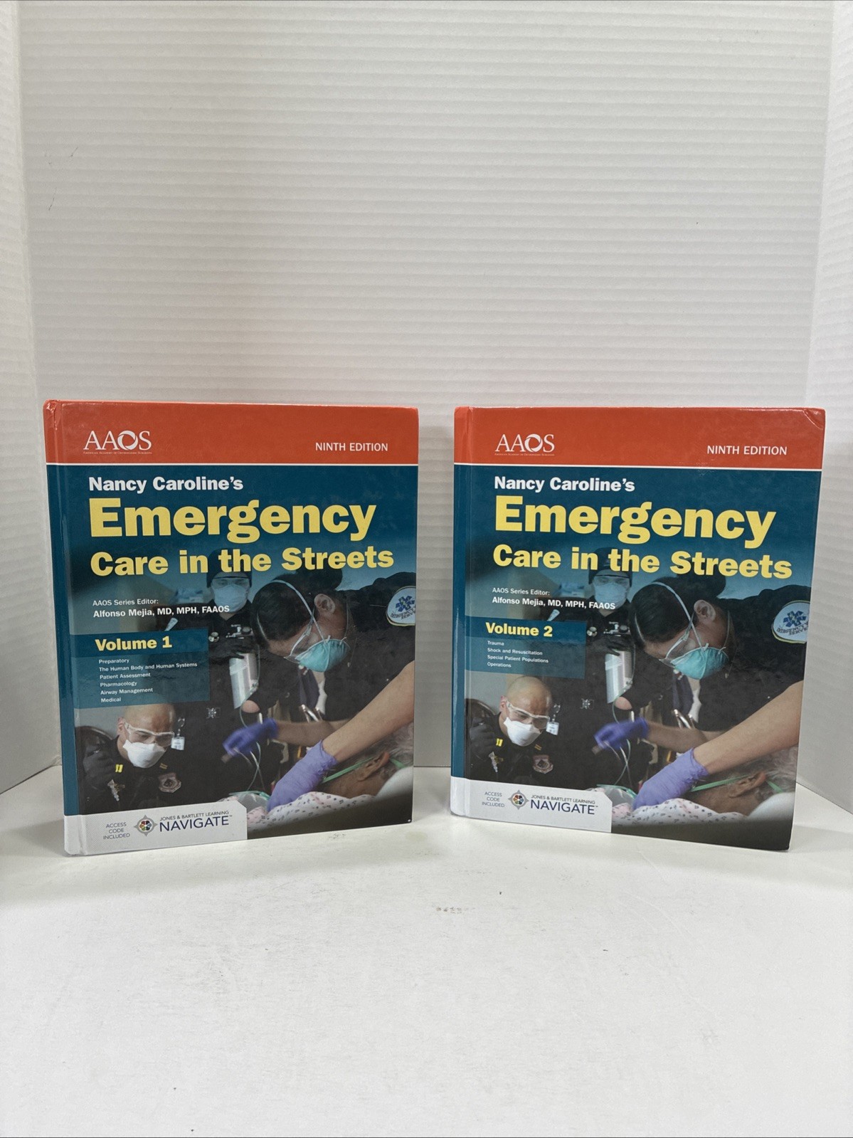 Nancy Caroline’s Emergency Care in the Streets 9th Edition Vol 1 & 2