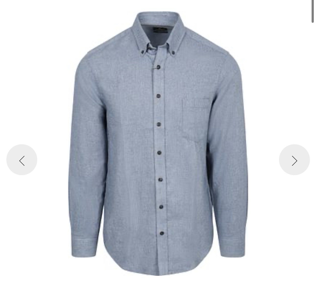 CASAMODA Casual Shirt Faux Uni Blue Size M⛄️ CASAMODA Casual Shirt Faux Uni Blue Size M⛄️