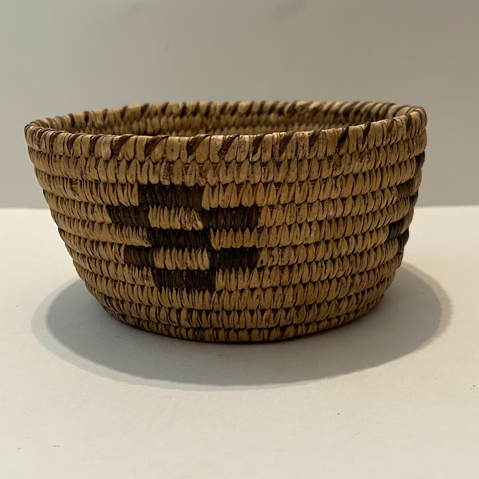 Vintage Handmade Native American Basket Pima Small 6\ Vintage Handmade Native American Basket Pima Small 6\