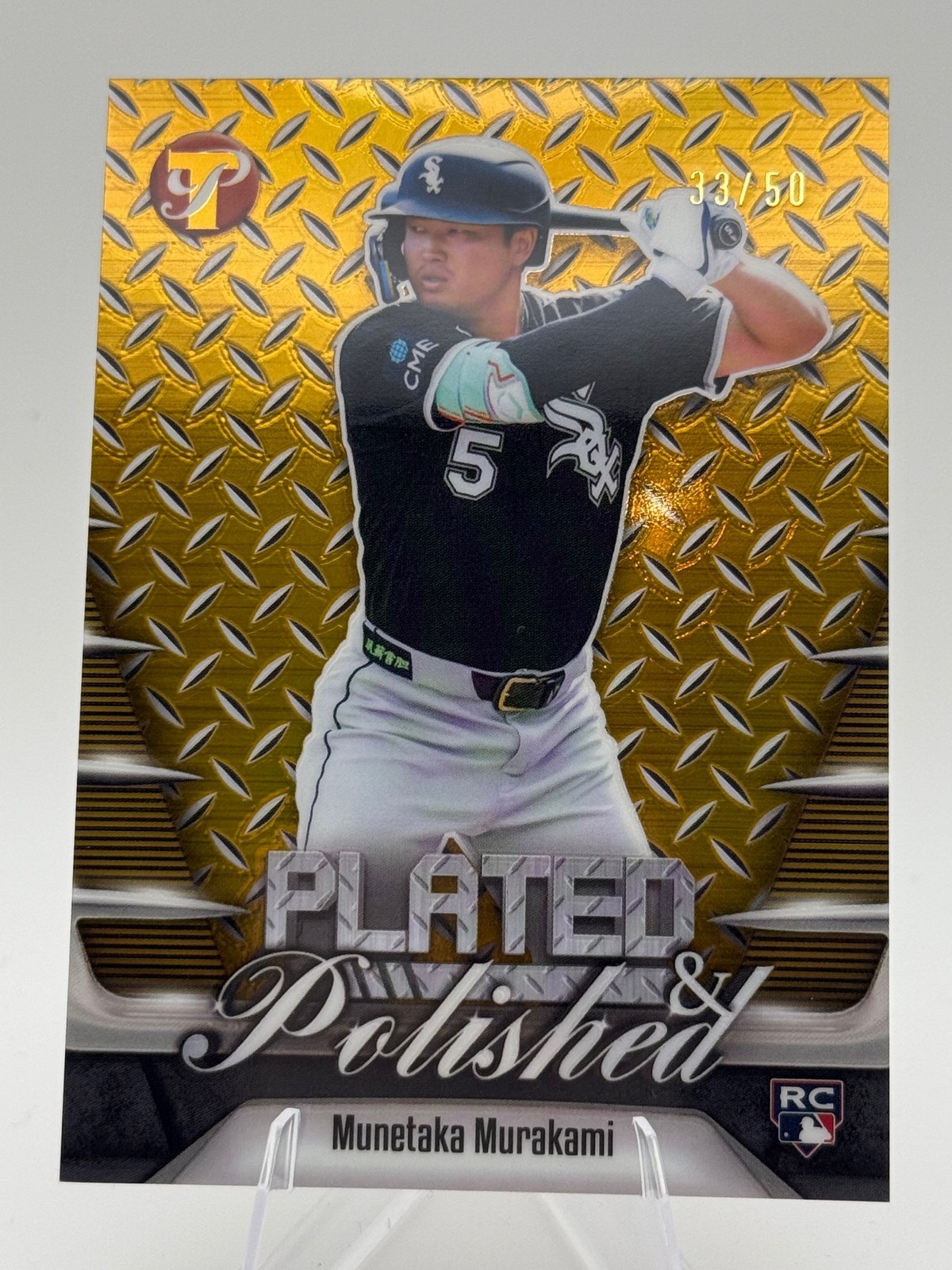 2026 Topps Pristine #PP-40 Munetaka Murakami Plated & Polished Gold /50