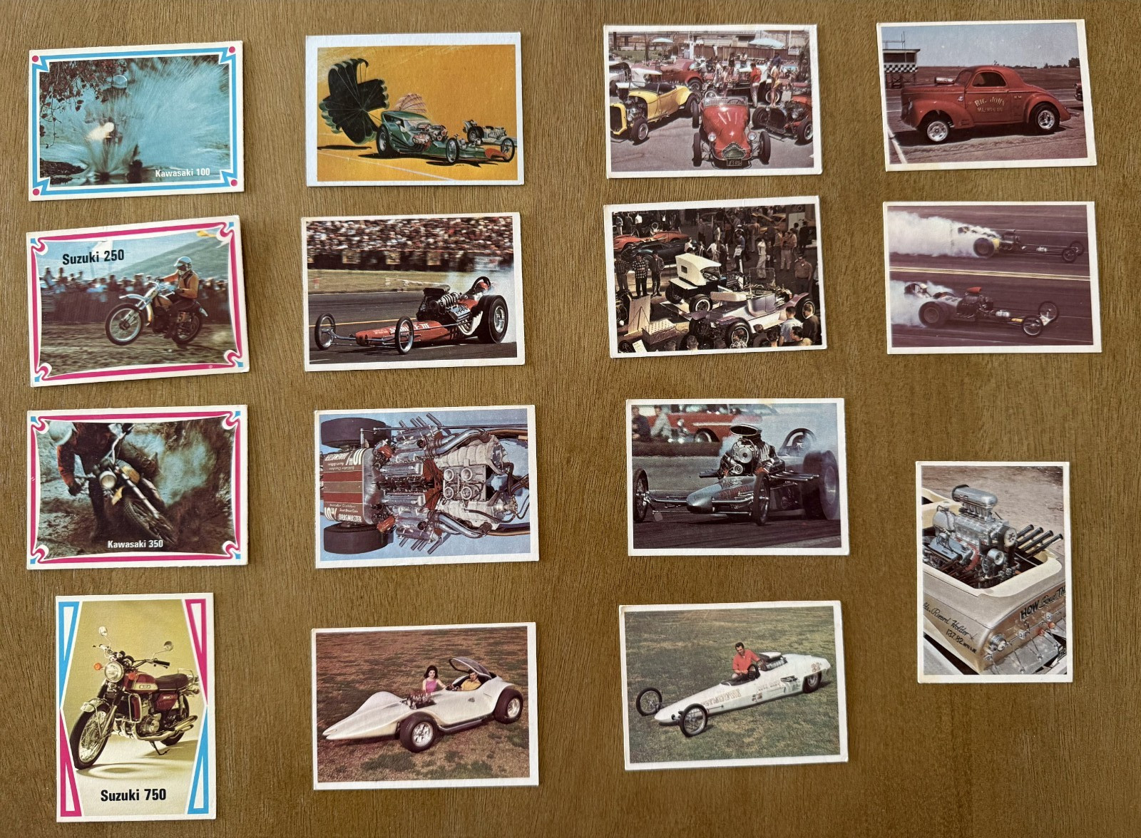 Vintage 1965 Donruss Hot Rod Magazine (11) 1972 Choppers & Hot Bikes (4) Cards Vintage 1965 Donruss Hot Rod Magazine (11) 1972 Choppers & Hot Bikes (4) Cards