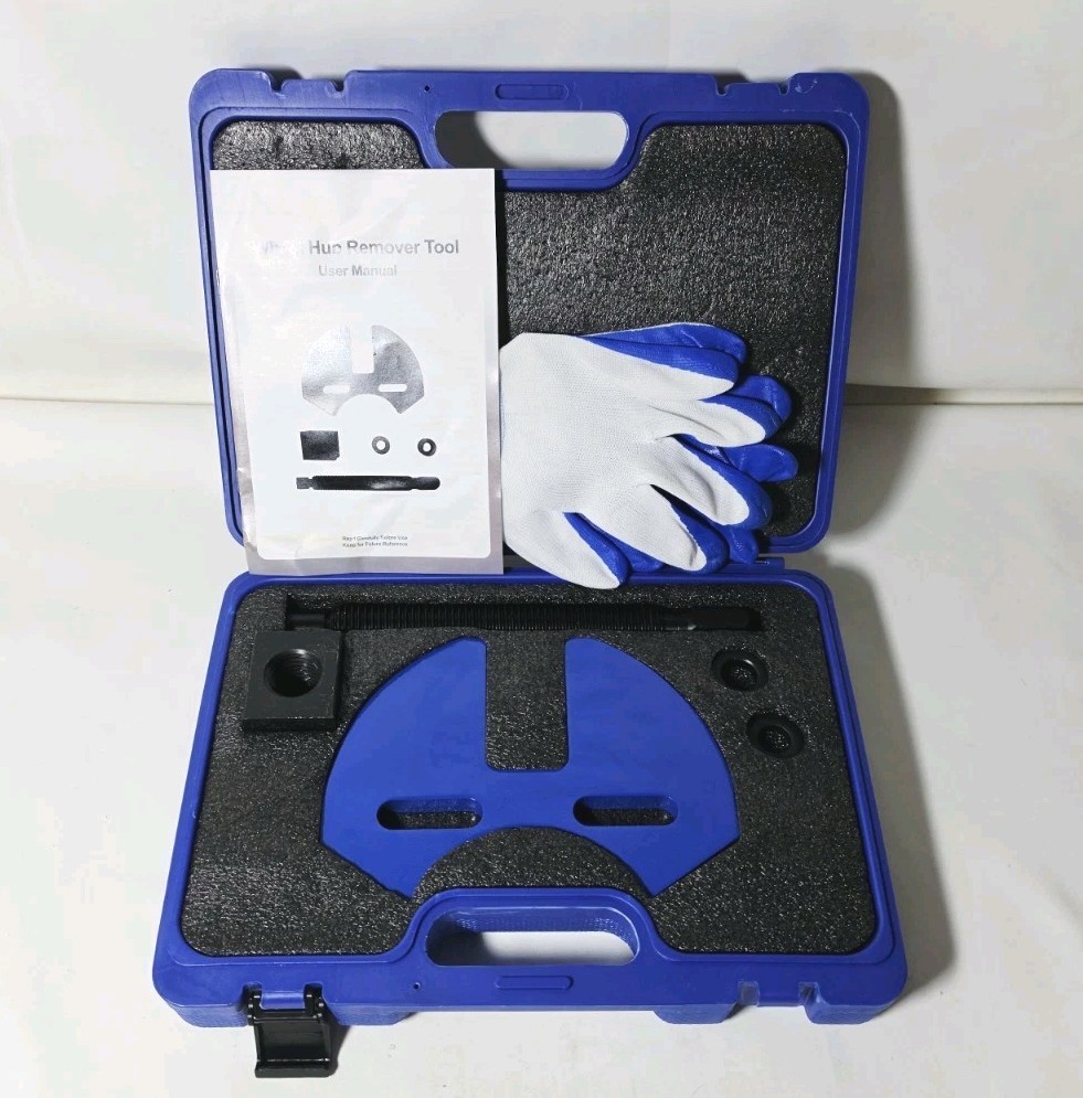Orion Motor Tech OMT Wheel Hub Removal Tool Kit, Wheel Hub Buster Puller Blue Orion Motor Tech OMT Wheel Hub Removal Tool Kit, Wheel Hub Buster Puller Blue