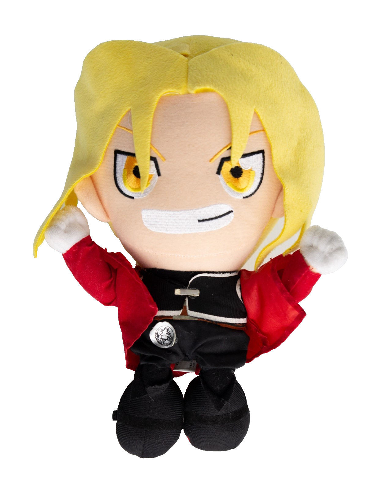 Vintage 2004 Banpresto Fullmetal Alchemist Edward Elric 30cm Anime Plush Vintage 2004 Banpresto Fullmetal Alchemist Edward Elric 30cm Anime Plush