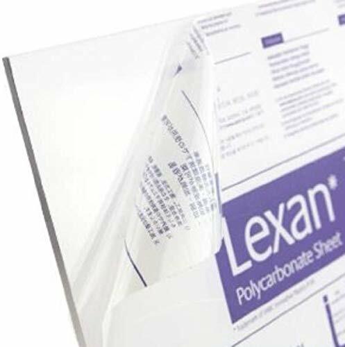 Polycarbonate Lexan Genera Sheet Clear 0.250” - 1/4\ Polycarbonate Lexan Genera Sheet Clear 0.250” - 1/4\