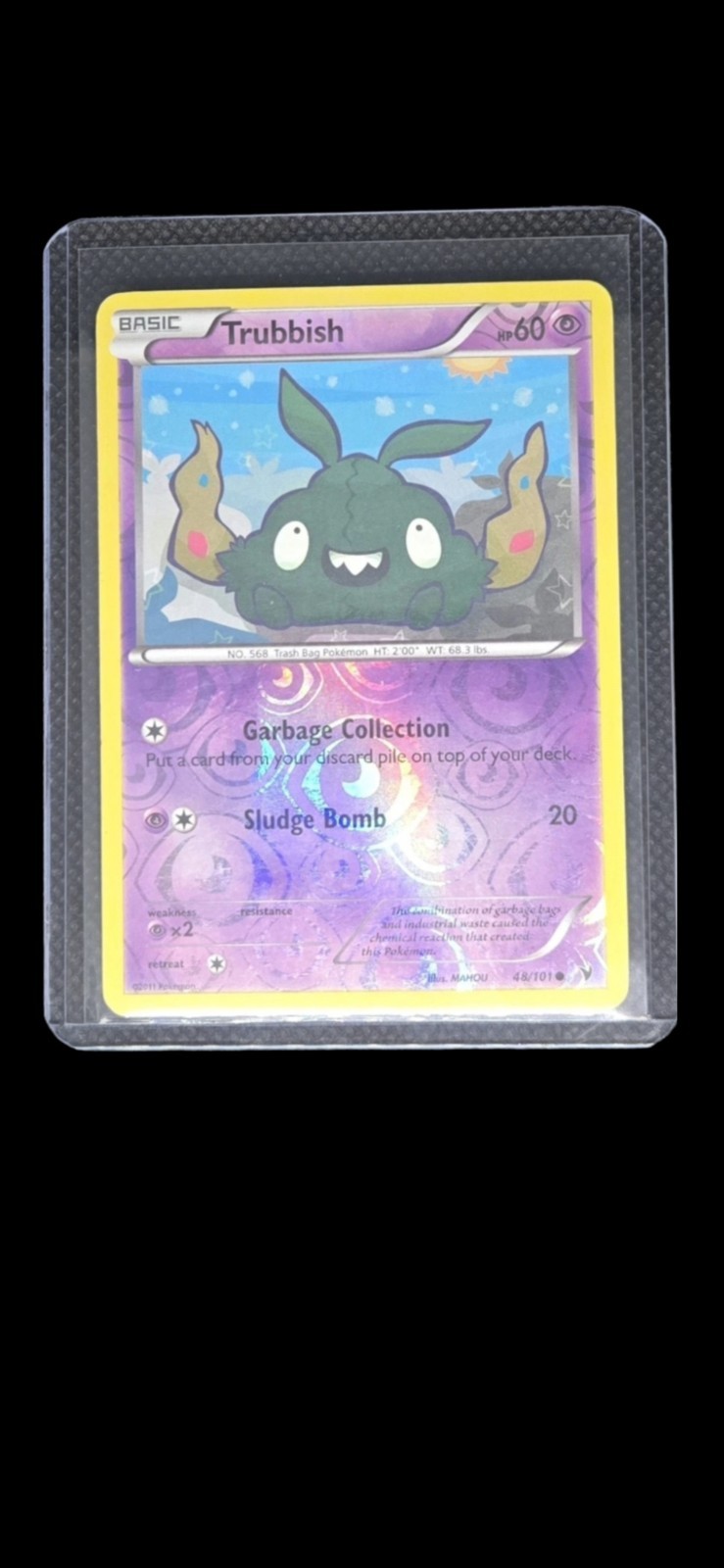 Trubbish 48/101 Common Noble Victories Pokemon Reverse Holo NM Trubbish 48/101 Common Noble Victories Pokemon Reverse Holo NM