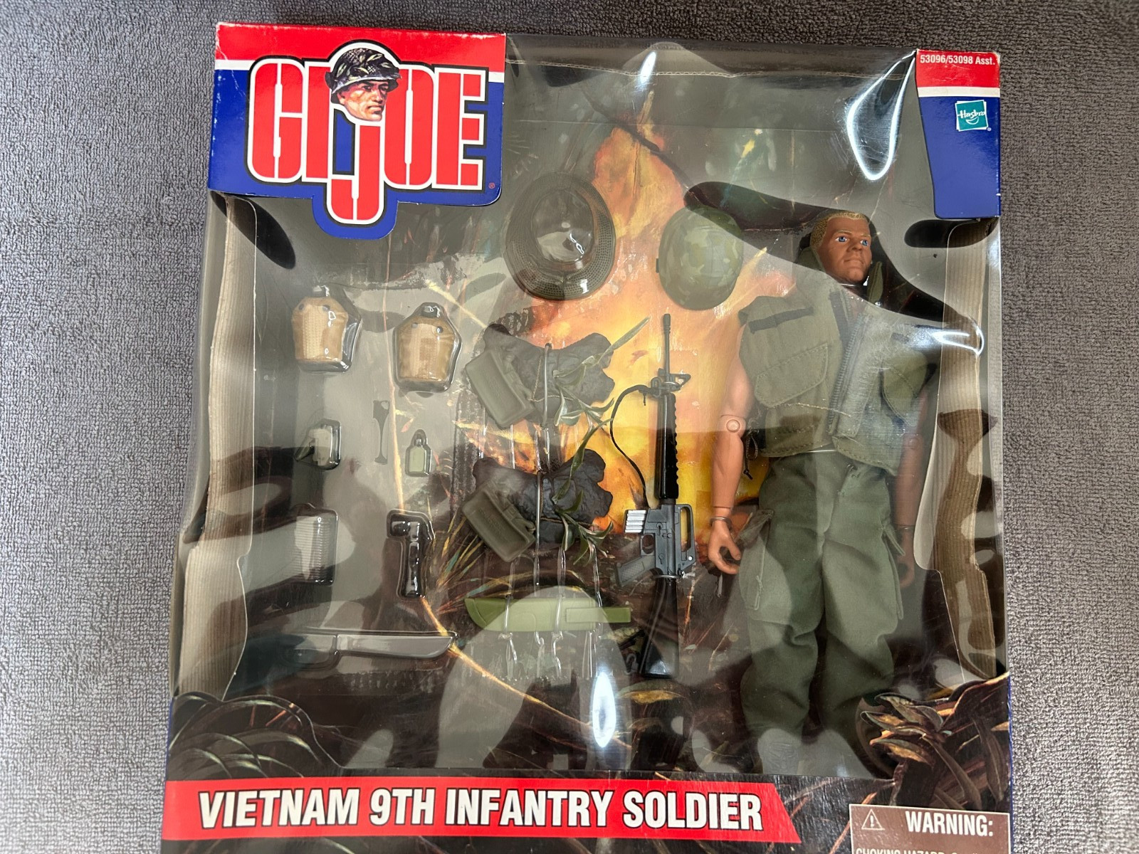 2001 Hasbro G.I, Joe Vietnam 9th Infantry Solider Figure-Original Package