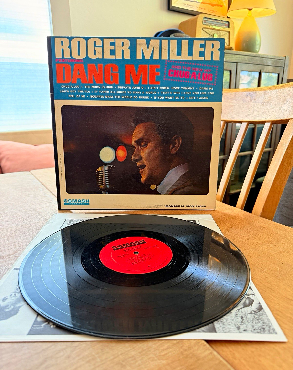 Roger Miller Roger and Out Dang Me LP Smash MGS 27049 Mono NM Roger Miller Roger and Out Dang Me LP Smash MGS 27049 Mono NM