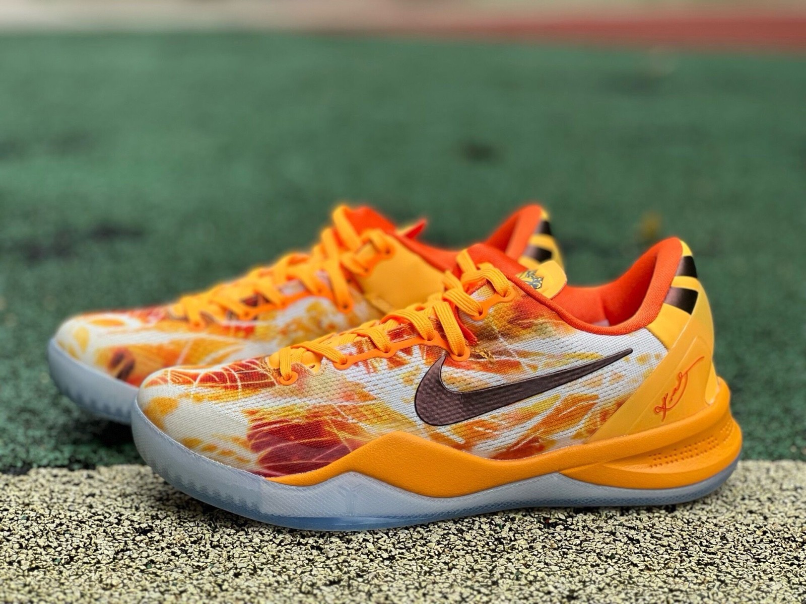 Nike Kobe 8 Protro Shanghai Fireworks Laser Orange Cinnabar Colorway Men’s