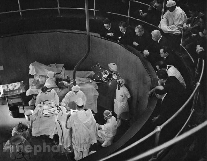 1929/63 Vintage EDWARD STEICHEN New York Medical Hospital School Photo Art 12x16