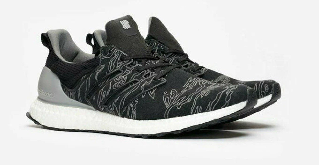 NEW Adidas Ultraboost BC0472 “Undefeated” Men's Black Camo Running Shoes NEW Adidas Ultraboost BC0472 “Undefeated” Men's Black Camo Running Shoes