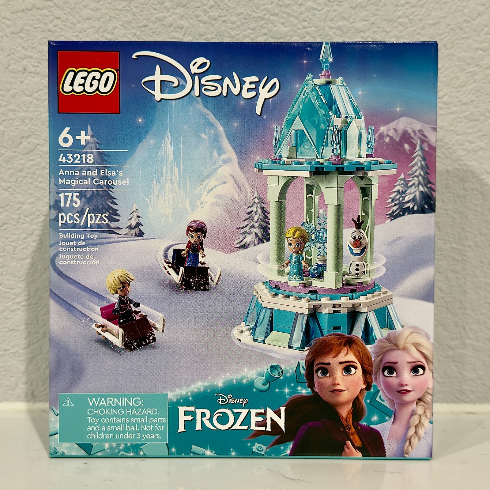 43218 LEGO Disney Princess: Anna and Elsa's Magical Carousel New Sealed 43218 LEGO Disney Princess: Anna and Elsa's Magical Carousel New Sealed