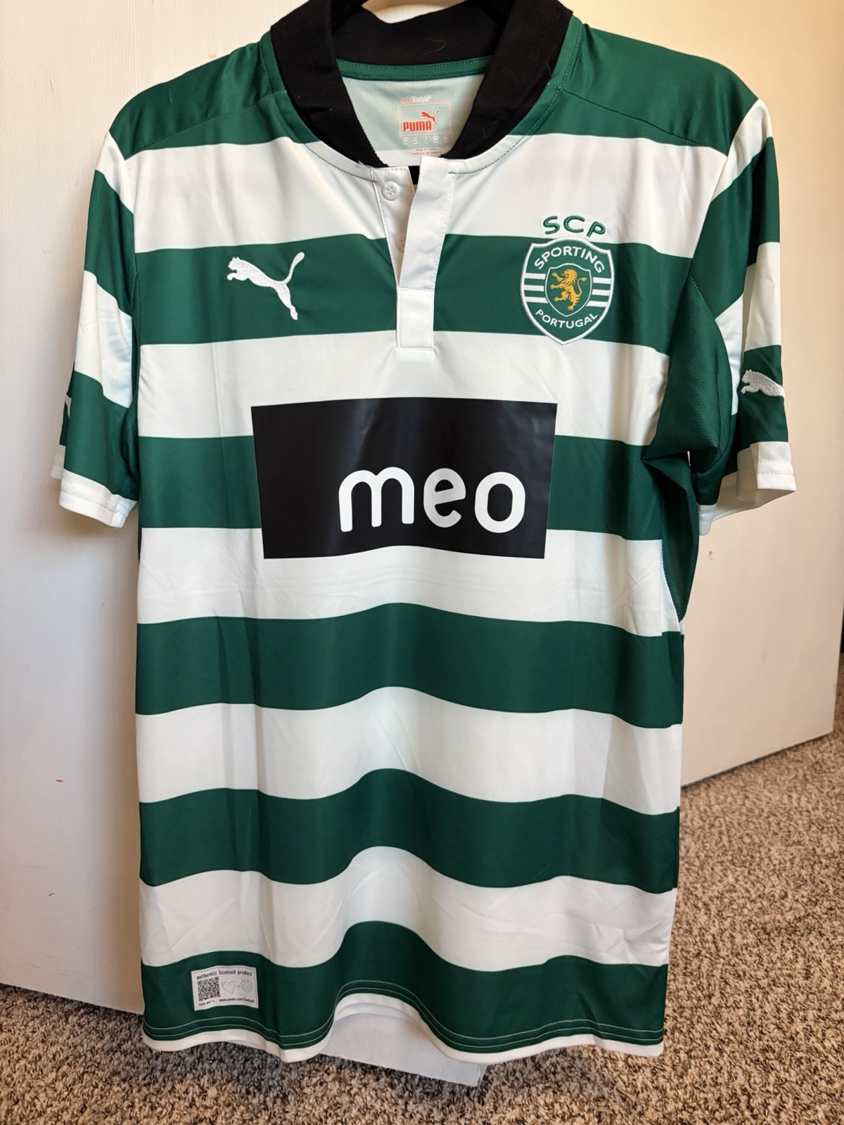 Sporting CP Home Jersey 2012-13 Rare- Puma Kit Size Men’s M - Liga Portugal