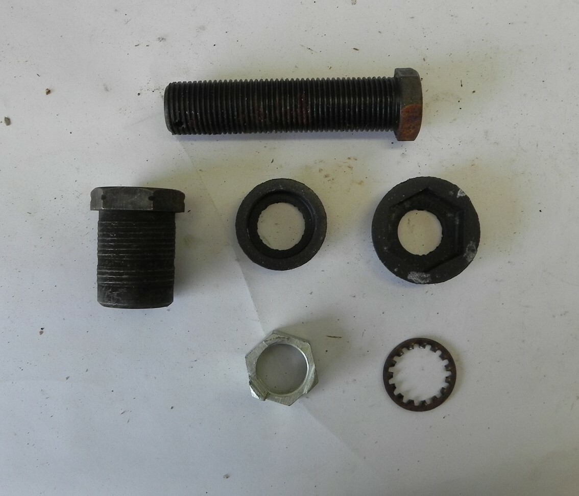 1940-41-42-43-44-45-46-47-48-1956 MOPAR LOWER CONTROL ARM KIT, NOS, MOOG: K-40