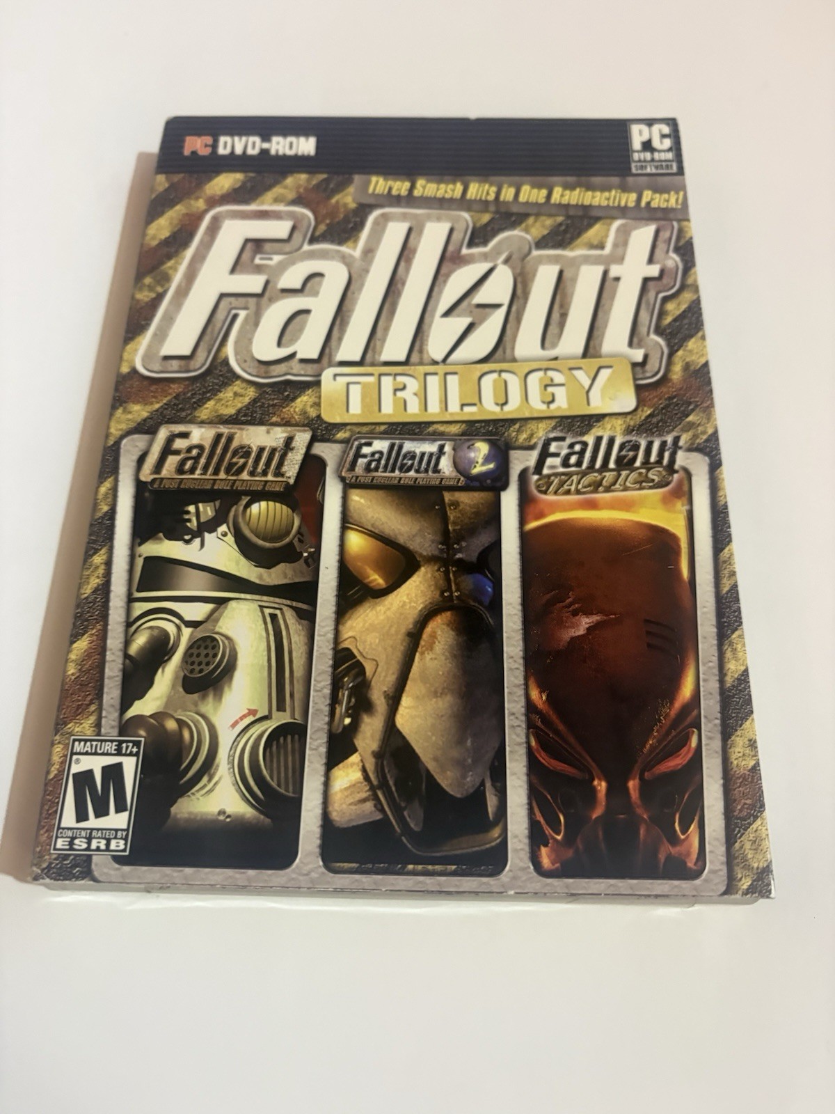 Fallout Trilogy 1 + 2 + Tactics PC DVD-Rom Brand New + Factory Sealed GOOD