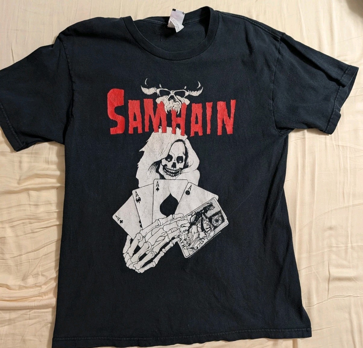 Samhain Band T Shirt Samhain Death Dealer Chaser Large Vintage 2000s Samhain Band T Shirt Samhain Death Dealer Chaser Large Vintage 2000s