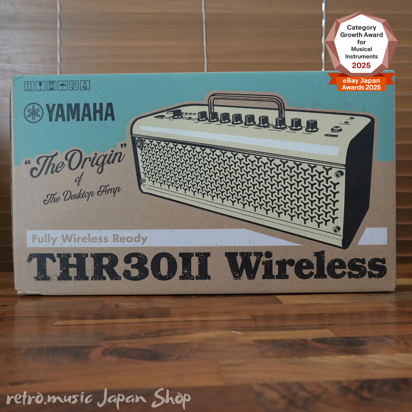 Yamaha THR30II Wireless 30W Desktop Amp Bluetooth Line Out Built-in Battery NEW