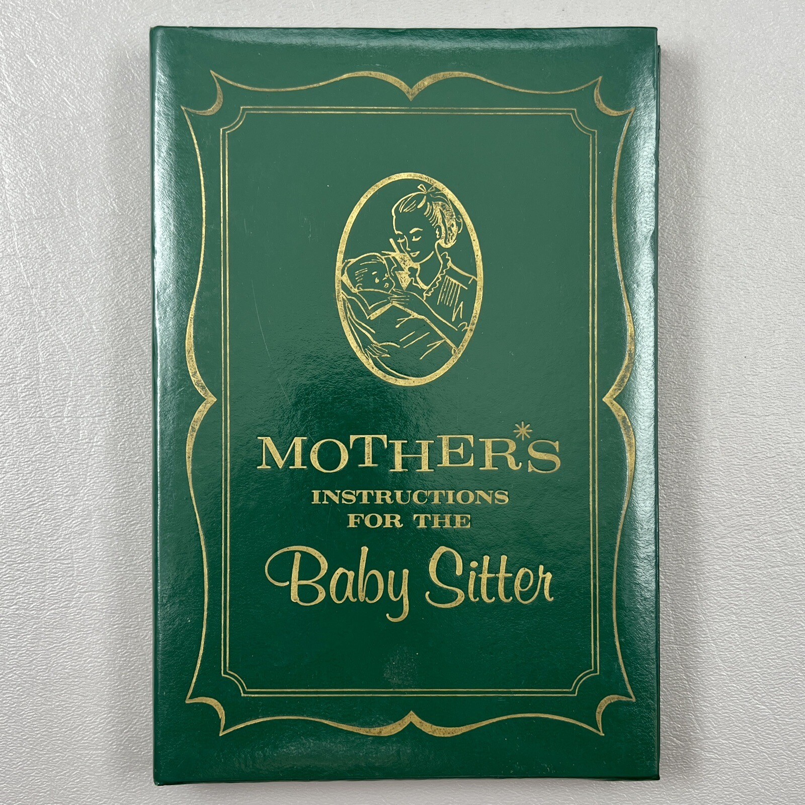 Vintage Mother\'s Instructions For The Baby Sitter Made In Japan Vintage Mother\'s Instructions For The Baby Sitter Made In Japan