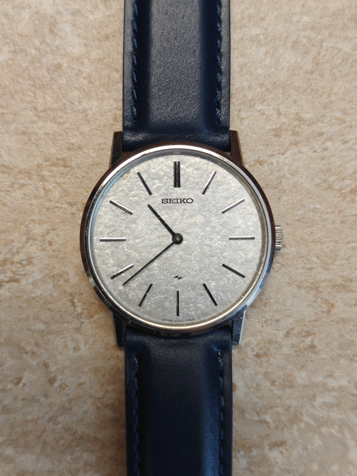 [Exc+5] Vintage 1977 Seiko Chariot 2220-0430 Manual Wind Watch