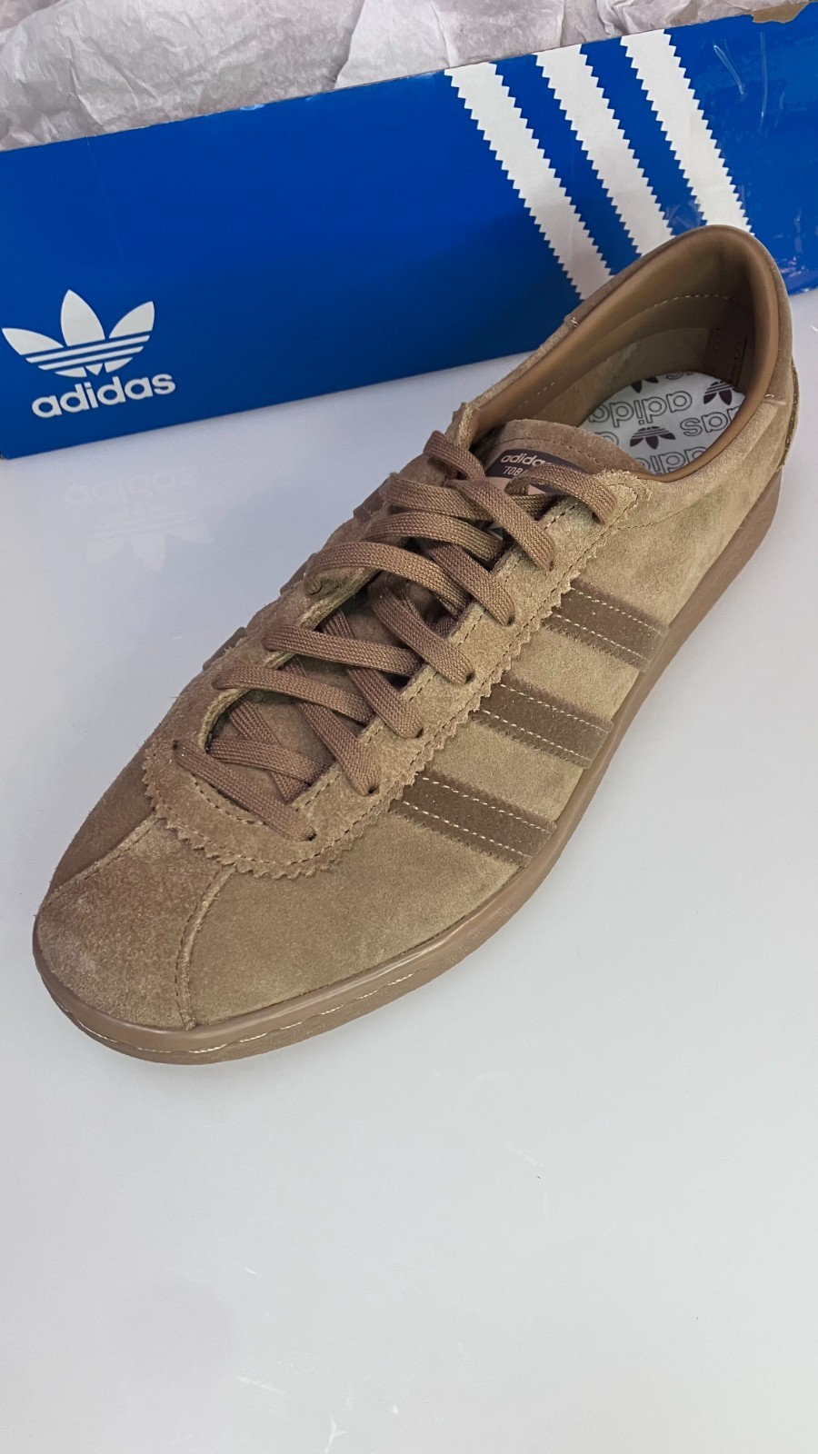 Rare Vintage Adidas Originals Tobacco US 9.5 Brown Desert
