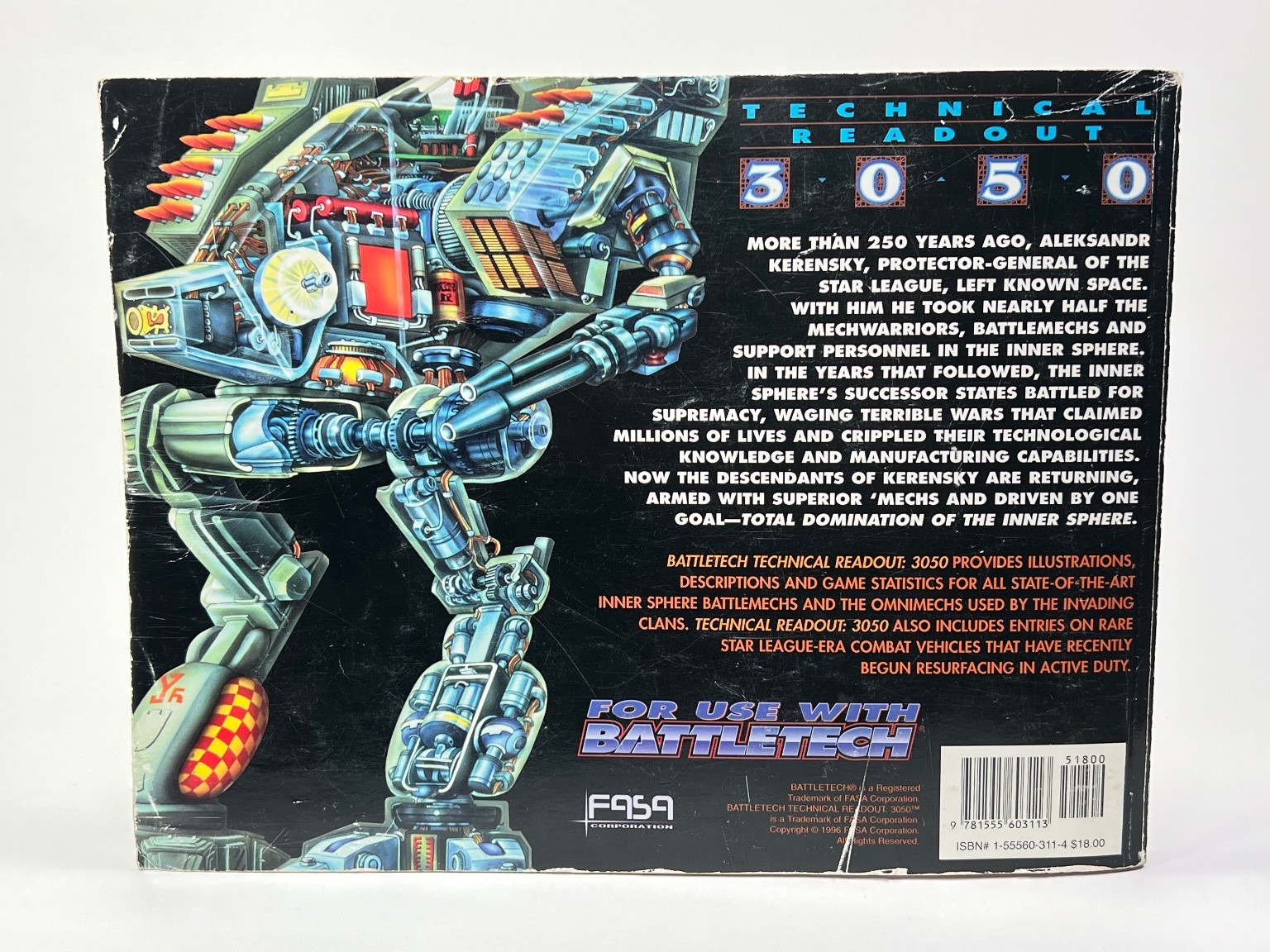 BATTLETECH THE RETURN OF KERENSKY TECHNICAL READOUT 3050 Illustrated BATTLETECH THE RETURN OF KERENSKY TECHNICAL READOUT 3050 Illustrated