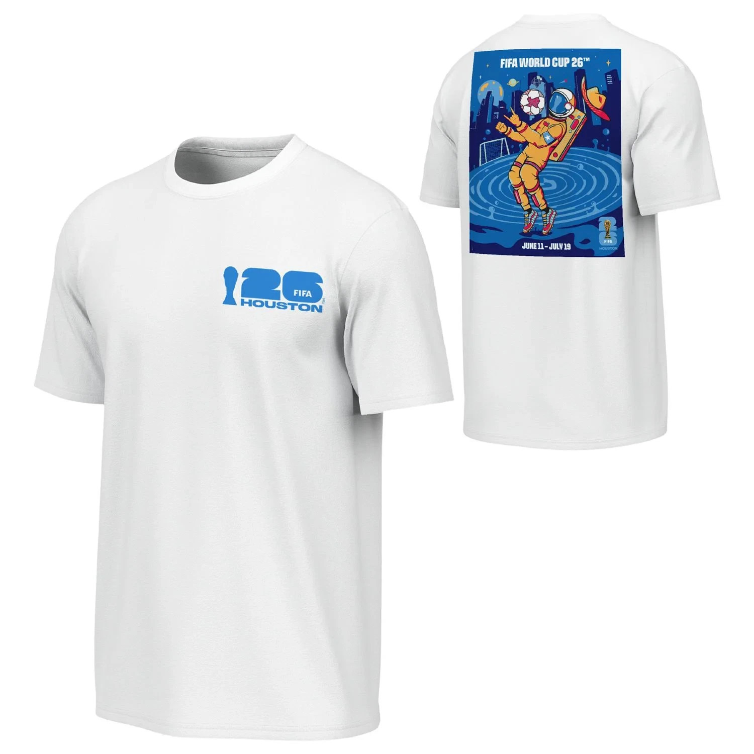 Houston Host City 2026 World Cup Unisex T-Shirt Houston Host City 2026 World Cup Unisex T-Shirt