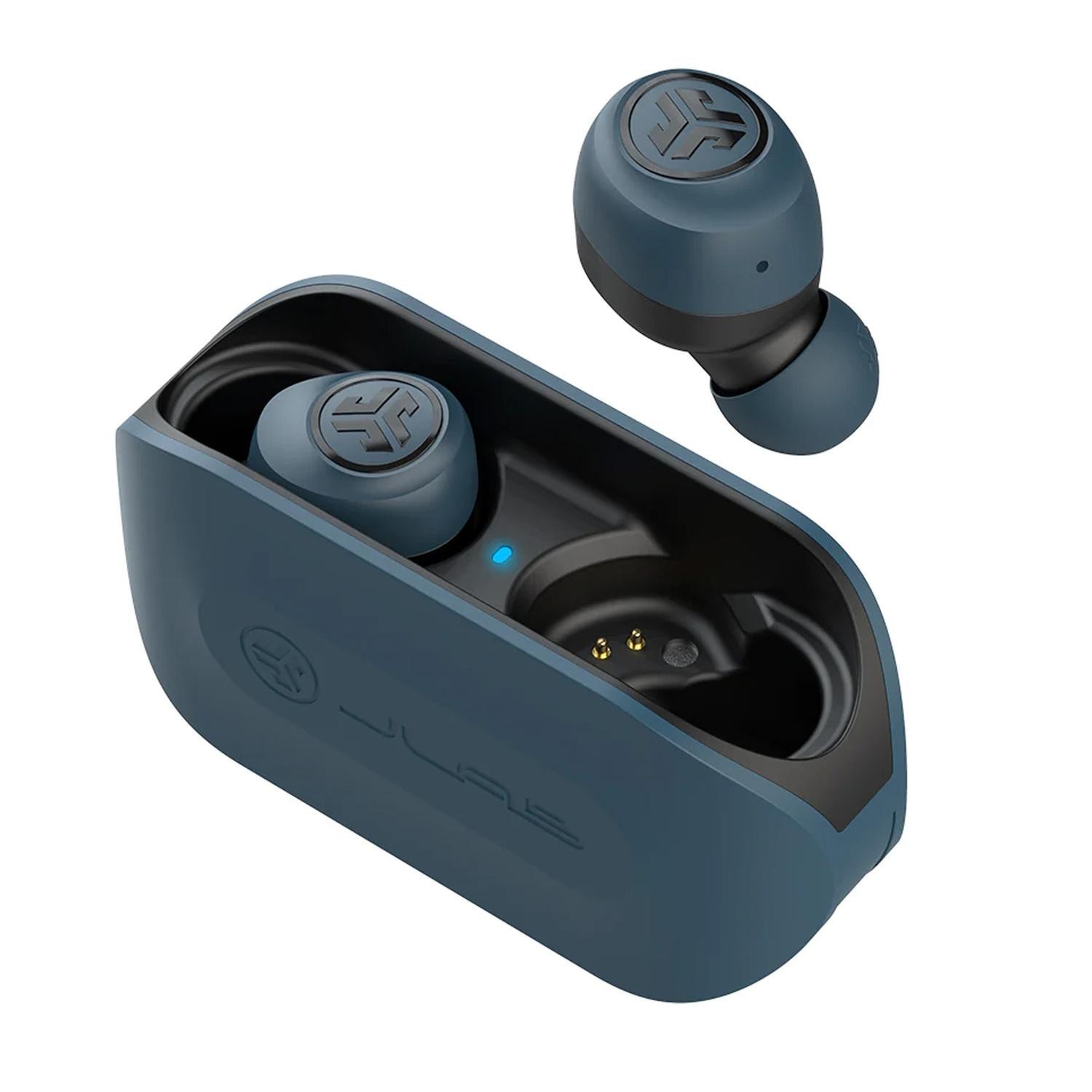 Blue - JLab Audio Go Air True Wireless Earbuds +Charging Case JLab Signature Blue - JLab Audio Go Air True Wireless Earbuds +Charging Case JLab Signature
