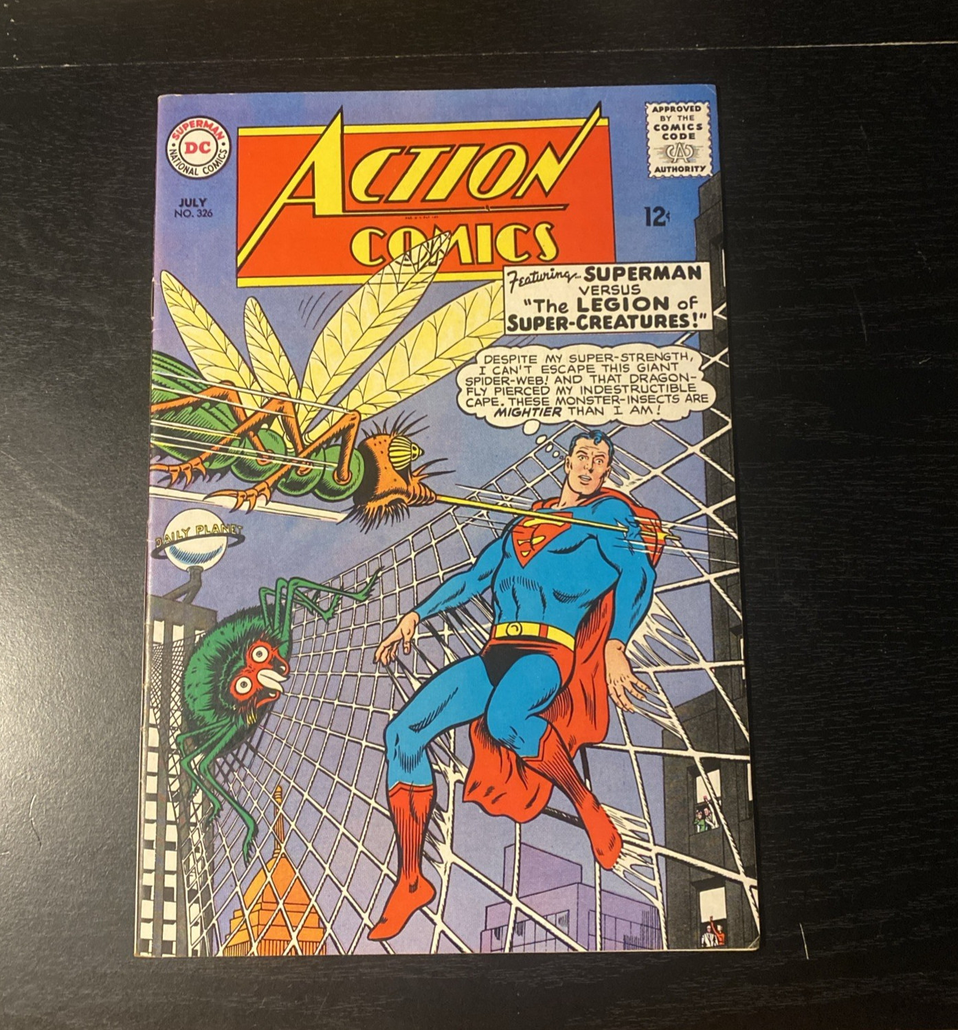 Action Comics #326 (DC, 1965) High-Grade Raw Silver Age Superman AUCTION✨ Action Comics #326 (DC, 1965) High-Grade Raw Silver Age Superman AUCTION✨